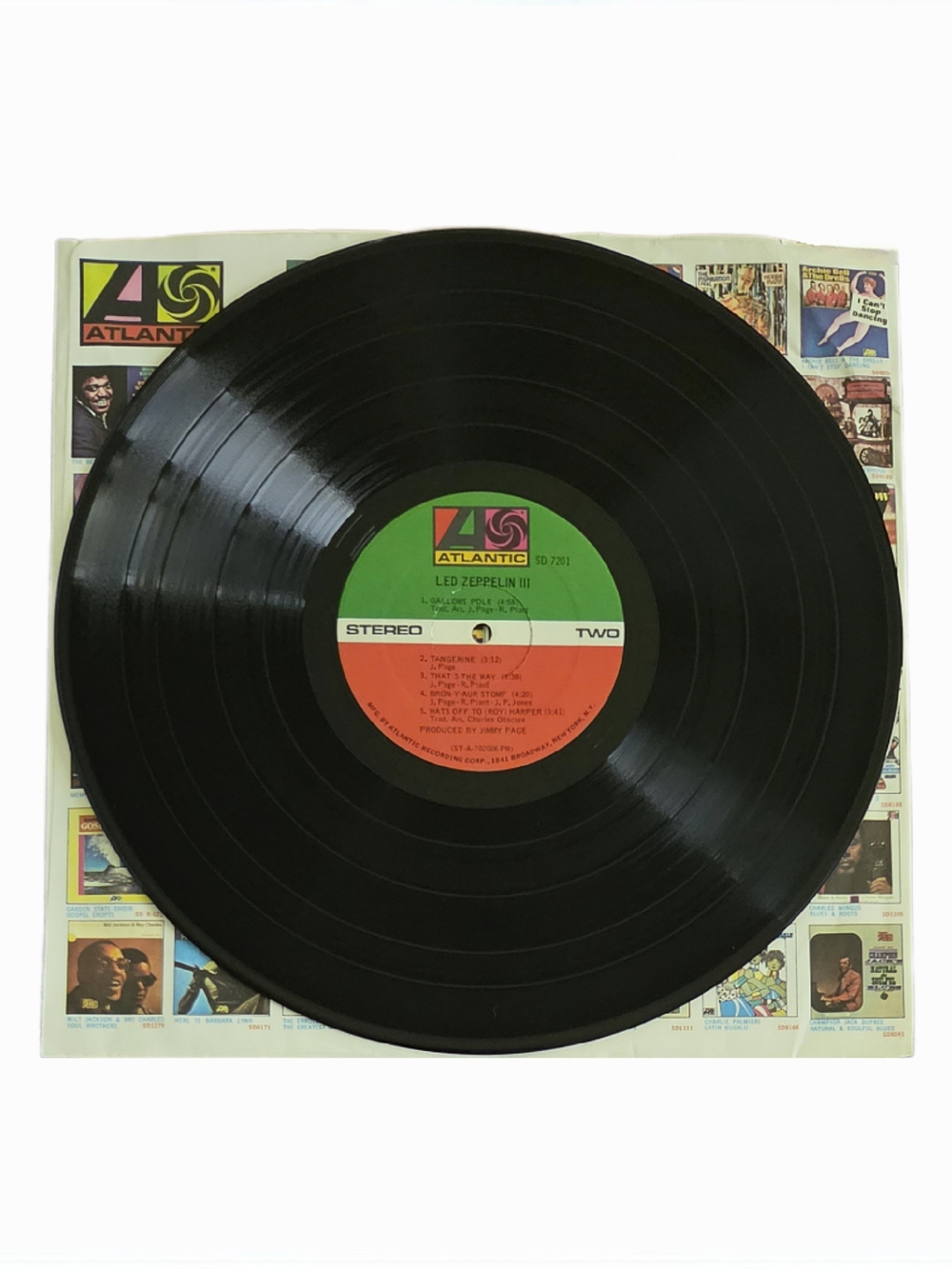 LED ZEPPELIN•Led Zeppelin III•1970 US Stereo (SD 7201) Presswell, 1st Pressing - Picture 5 of 14